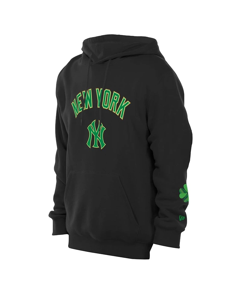 New Era Men's Black New York Yankees 2026 St. Patrick's Day Fleece Hoodie