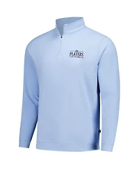 Breezy Golf Men's Light Blue The Players Flagship Quarter-Zip Pullover