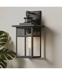 John Timberland Torse High Textured Motion Sensor Outdoor Wall Light