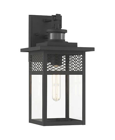 John Timberland Torse High Textured Motion Sensor Outdoor Wall Light