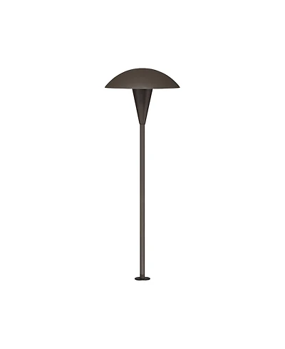John Timberland Large Mushroom High Mid Century Modern Outdoor Landscape Path Light Porch Low Voltage Led Bulb Bronze Finish