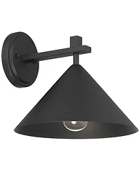 John Timberland Apex 9 High Modern Outdoor Wall Light Fixture Mount Porch House Dark Sky Textured Finish Metal