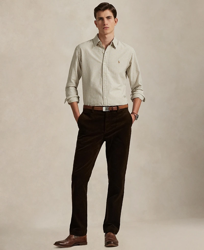 Polo Ralph Lauren Men's Custom-Fit Gingham Oxford Shirt