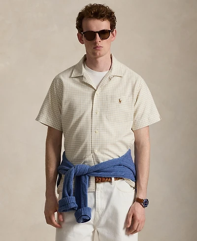 Polo Ralph Lauren Men's Classic-Fit Short-Sleeve Oxford Shirt