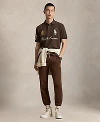 Polo Ralph Lauren Men's Custom Slim-Fit Big Pony Mesh Polo Shirt