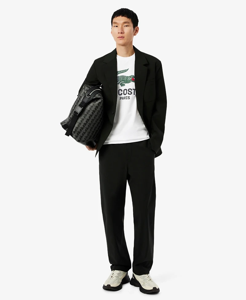 Lacoste Men's Crewneck Short-Sleeve Cotton T-Shirt