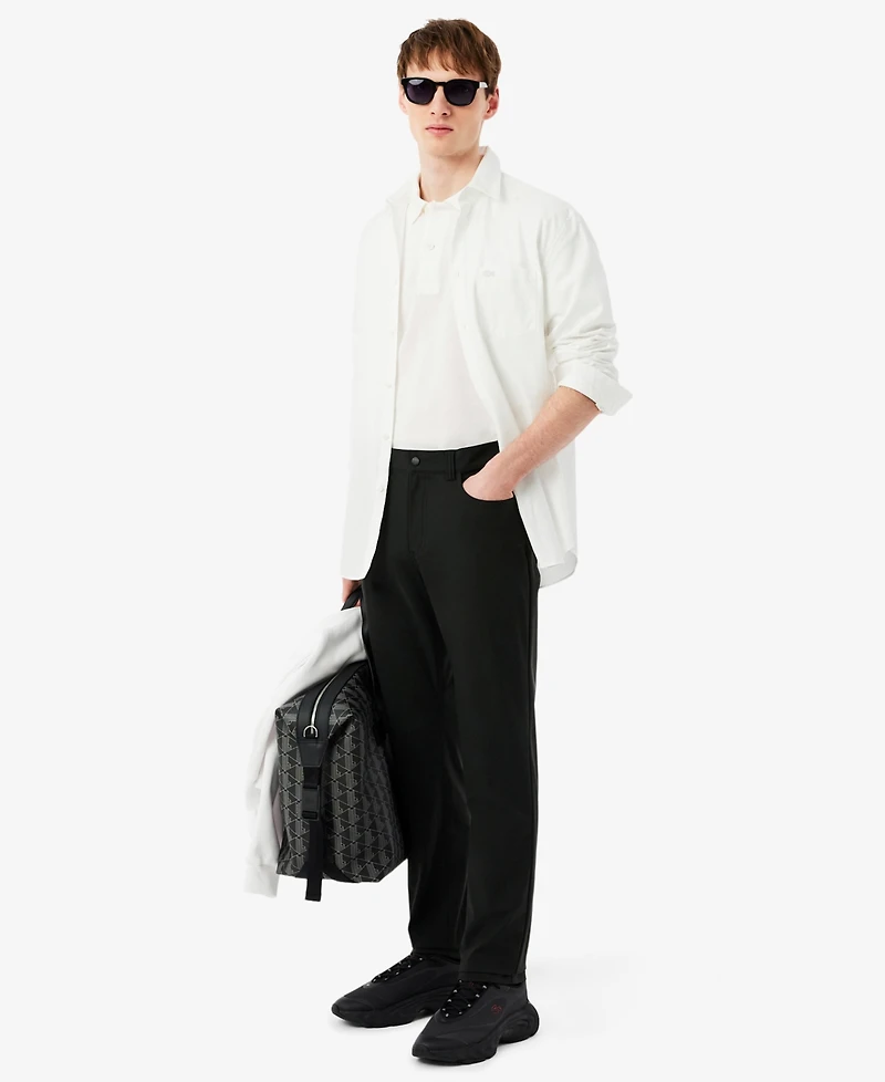 Lacoste Men's Regular-Fit Short-Sleeve Polo Shirt