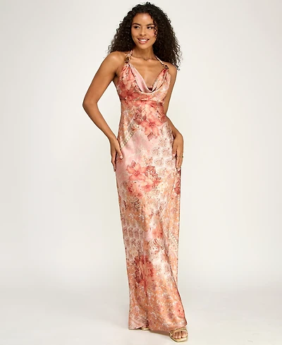Katia Rae Women's Sleeveless V-Neck Long Dress