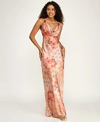 Katia Rae Women's Sleeveless V-Neck Long Dress