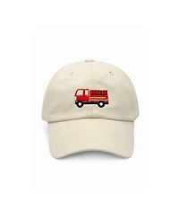 Bits & Bows Baby Boys Firetruck Baseball Hat