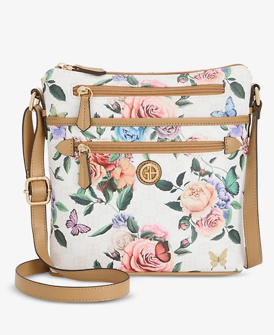 Giani Bernini Small Quilted North South Crossbody, Exclusively at Macy's - Mothers Day Floral