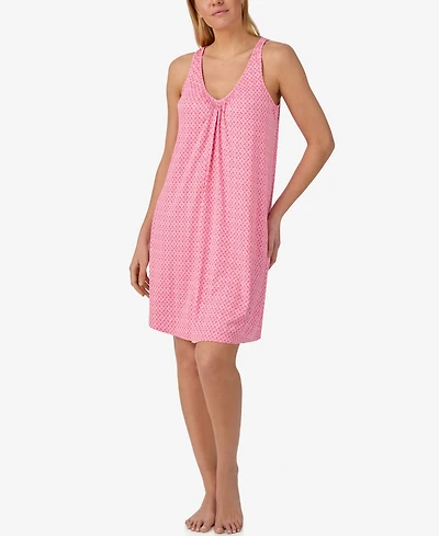 Ellen Tracy Women's Sleeveless V-Neck Short Chemise