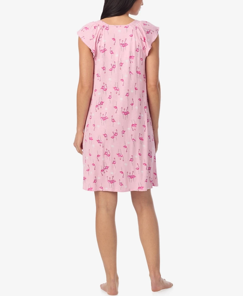 Ellen Tracy Women's Scoop Neck Short Chemise