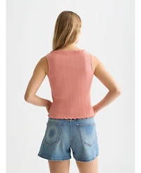 Scotch & Soda Women's Structured Rib Tank