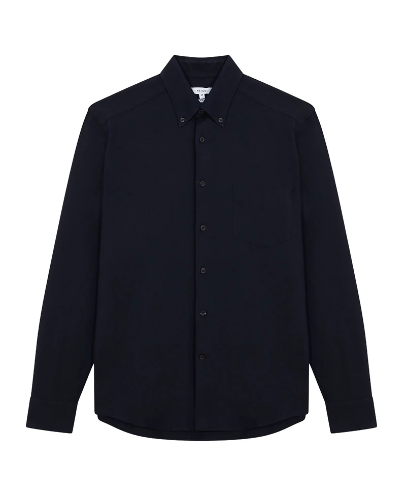 Reiss Men's Soft Wash Button Down Oxford Shirt