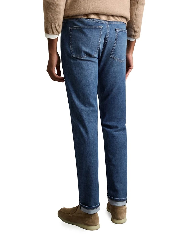 Reiss Men's Tapered Slim-Fit Jeans