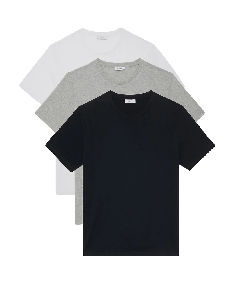 Reiss Men's 3-Pack Of Crew Neck T-Shirt