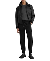 Reiss Men's Technical Cuffed Drawstring Pants