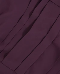 Reiss Women's Pleated Sheer-Sleeve Mini Dress