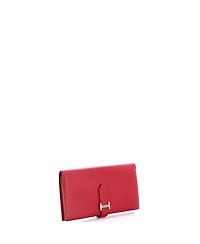 Pre-Owned HERMES Long Bearn Wallet Epsom