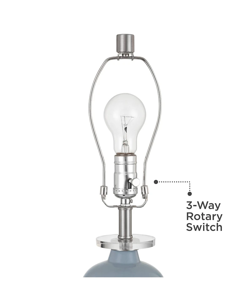 360 Lighting Stratos 26 1/4" High Cloud Ceramic Table Lamp