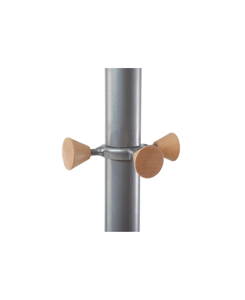 Alba Wave Freestanding Coat Stand with 6 Hangers