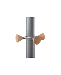 Alba Wave Freestanding Coat Stand with 6 Hangers