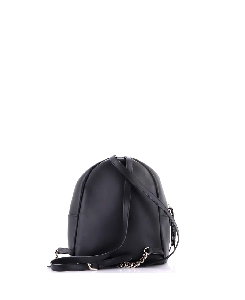 Pre-Owned Fendi Mini By The Way Backpack Logo Studded Leather