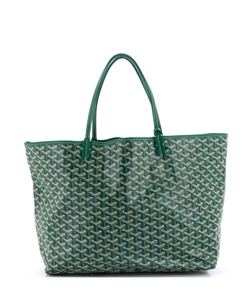 Pre-Owned Goyard Gm Saint Louis Tote Claire Voie Coated Canvas