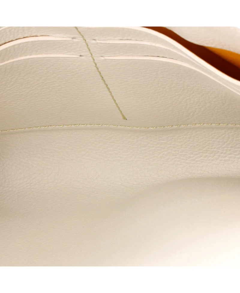 Pre-Owned Goyard Chypre Wallet on Strap Coated Canvas with Leather