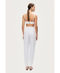 Nocturne Women's Structured Spaghetti Strap Top