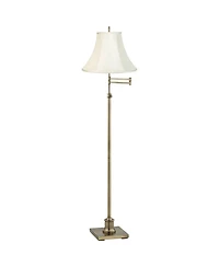 360 Lighting Traditional Swing Arm Floor Lamp Adjustable Height 70" Tall
