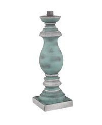 Regency Hill Patsy 26 1/2" Tall Farmhouse Rustic Traditional Table Lamps Set of 2 WiFi Smart Socket Living Room Bedroom