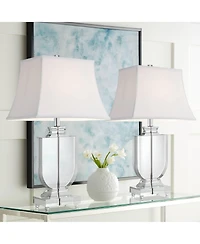 Vienna Full Spectrum Tilde 26 1/4" Tall Urn Modern Table Lamps Living Room Bedroom Bedside
