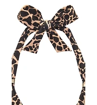 Lascana Women's Giraffe Print Triangle Bikini Swimsuit Top Bra Sizing