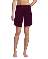 Lands' End Women's Long 9" Board Shorts with Panty