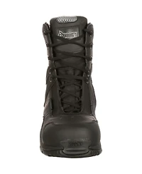 Rocky Men's 1st Med Carbon Fiber Toe Puncture-Resistant Side-Zip Waterproof Public Service Boot