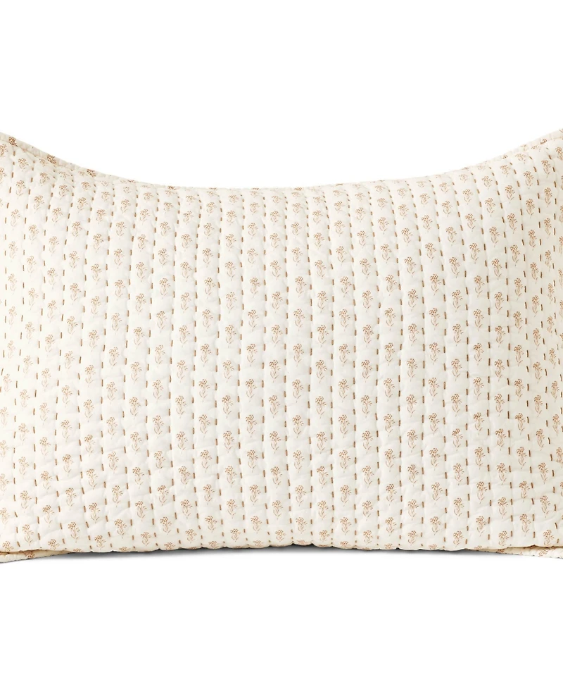 Lands' End Printed Seed Stitch Sham