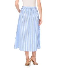 Vince Camuto Women's Pull-On Placket Maxi Skirt