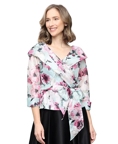 Alex Evenings Petite V-Neck Top