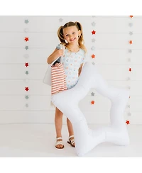 Sweet Wink Toddler Girls Patriotic Trellis Bathing Suit