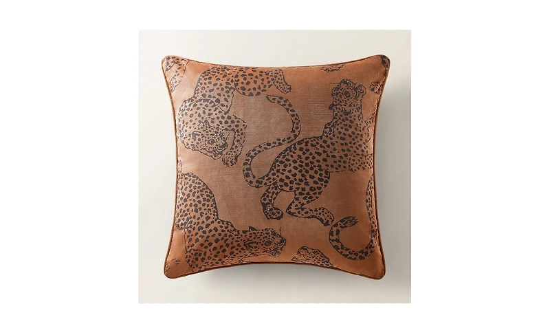 Z Gallerie Leopardi Dual Side Pillow
