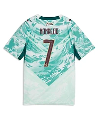 Puma Big Boys and Girls Cristiano Ronaldo White Portugal National Team 2026 Away Replica Jersey