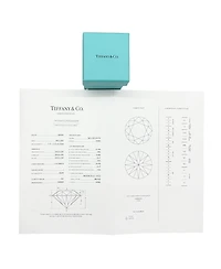 Pre-Owned Tiffany & Co 1.74 ct Round Brilliant Diamond Setting Engagement Ring