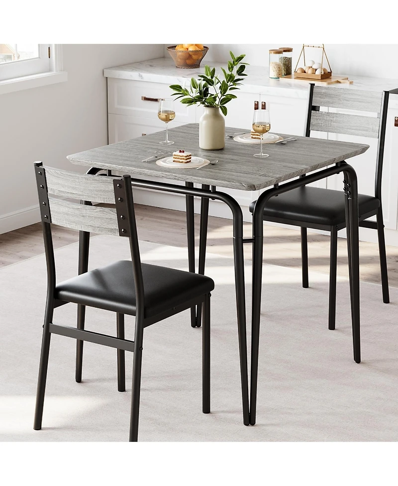 gaomon 2-Person Space-Saving Square Dining Table