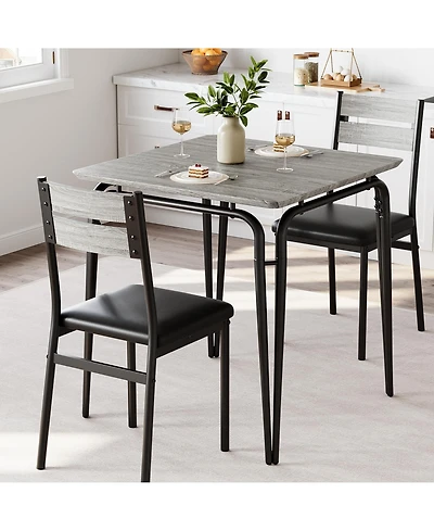 gaomon 2-Person Space-Saving Square Dining Table