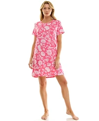 Roudelain Women's Short-Sleeve Sleep Shirt