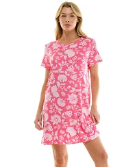 Roudelain Women's Short-Sleeve Sleep Shirt