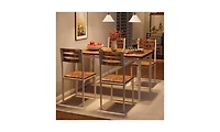 gaomon 5-Piece 4-Person Farmhouse Style Dining Table Set