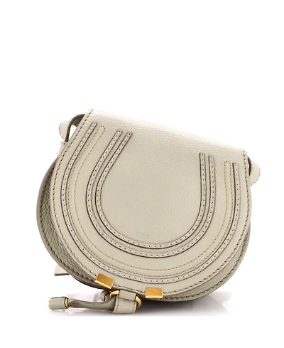 Pre-Owned Chloe Mini Marcie Crossbody Bag Leather